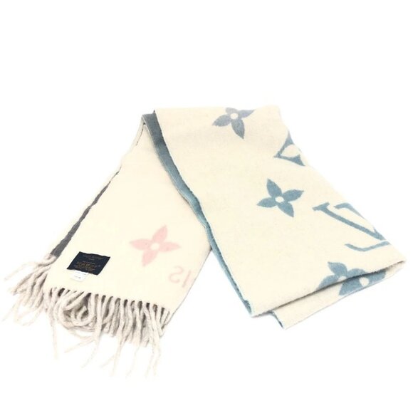 LOUIS VUITTON M70868 charpes-Reykjavik Gradient Scarf Cashmere Multicolore - Picture 2 of 7
